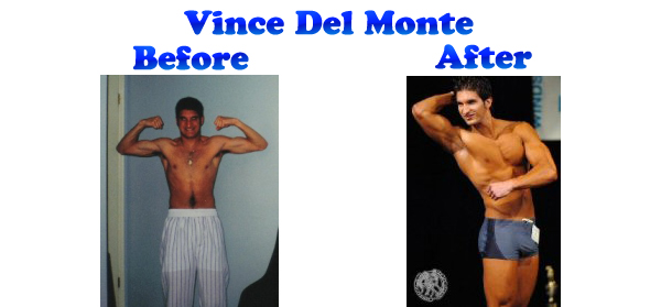 Vince Del Monte Before and After